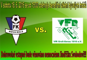 Utkání bývalých hráčů 18. 6. 2016: FKNR - VfR Groß-Gerau