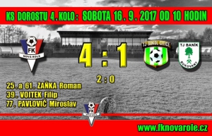 První domácí utkání - první výhra! FKNR Dorost - Sokol Citice/Baník Bukovany  4 - 1