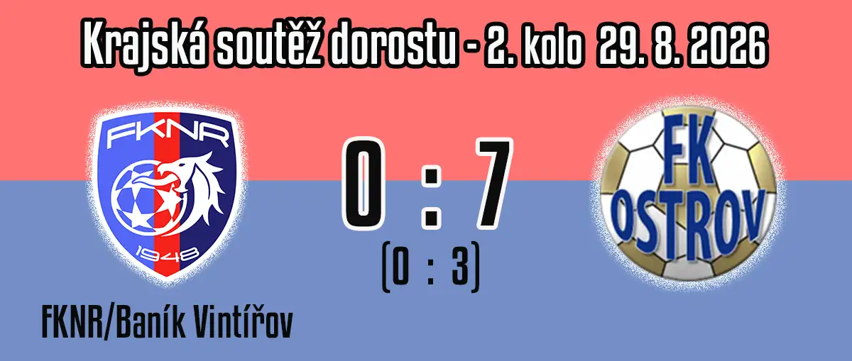Vstup do soutěže se dorostu vůbec nepovedl