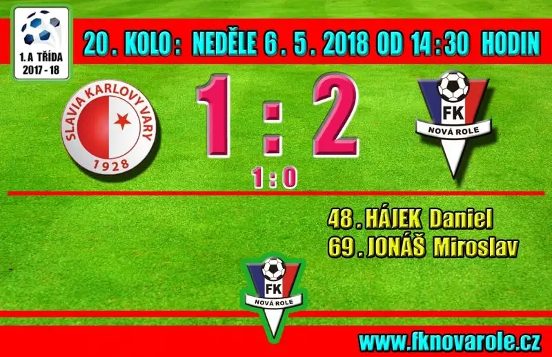 A tým veze tři body ze stadionu Slavie K. Vary!