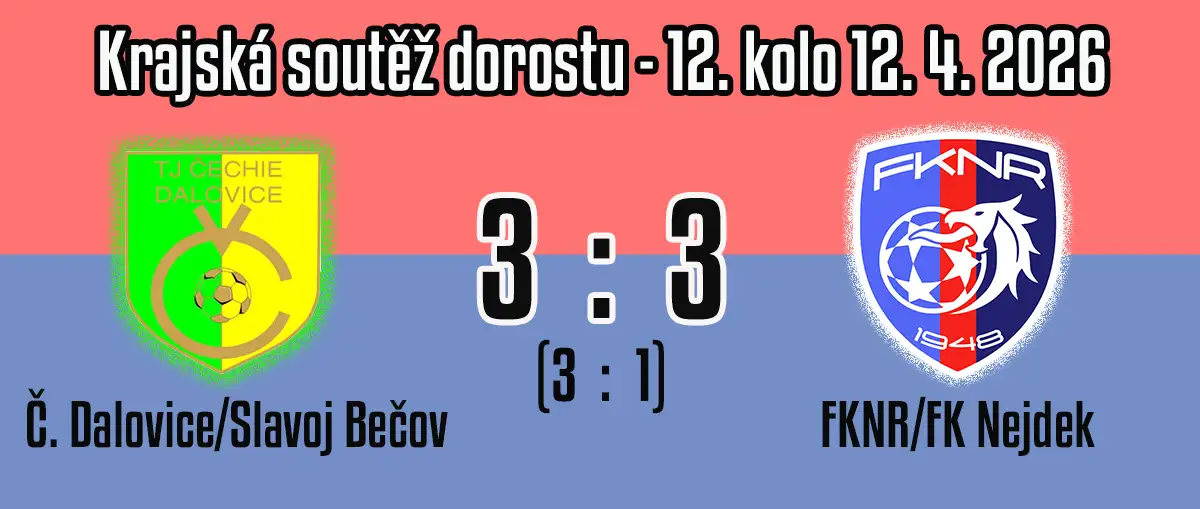 Dorost veze z Dalovic pouze bod.