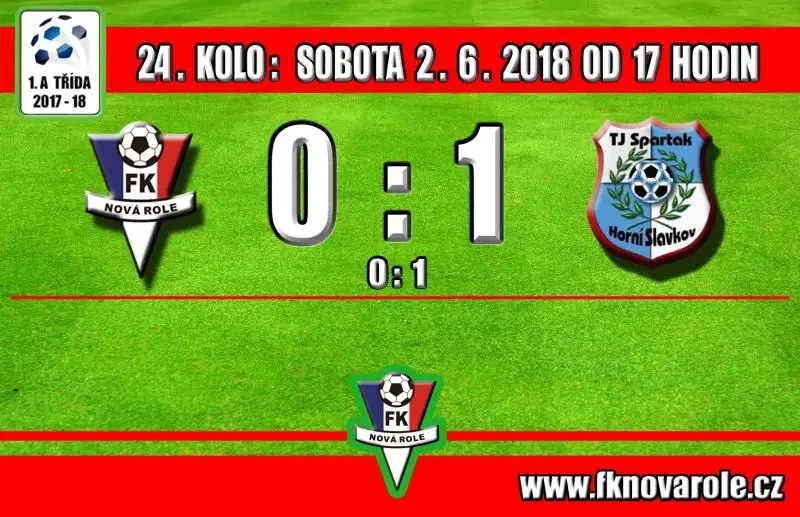 A tým v boji o první místo prohrál s H. Slavkovem