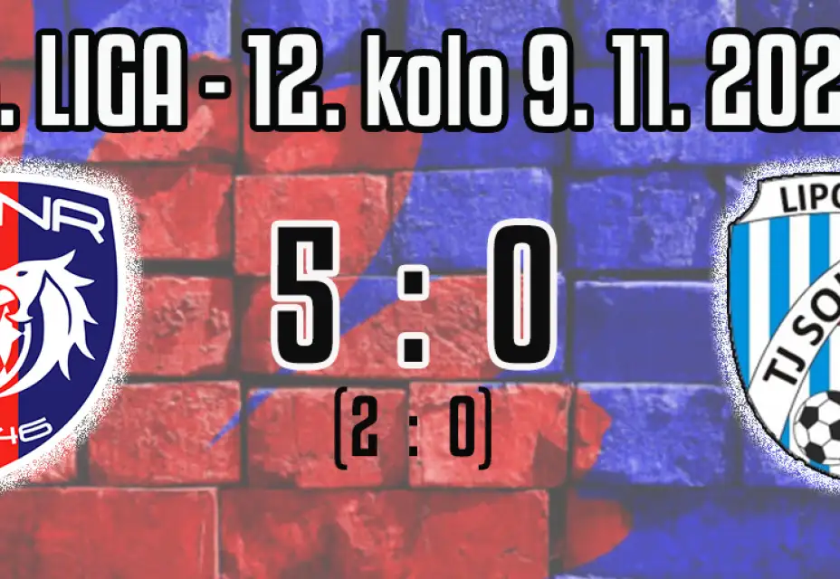 V posledním kole podzimu jsme si poradili s poslední Lipovou