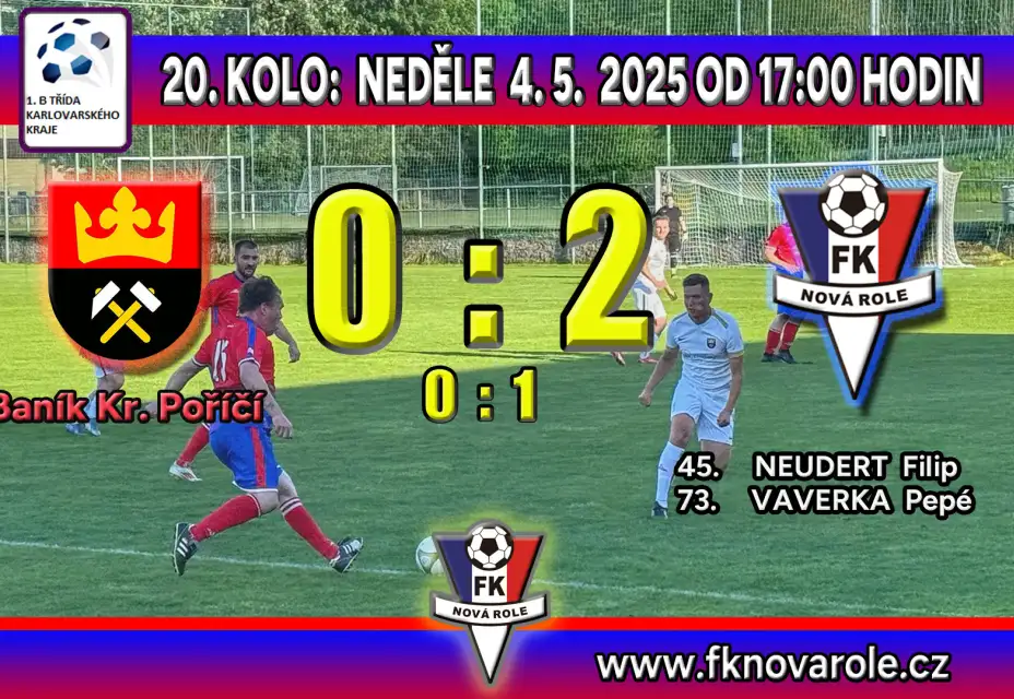 Baník Kr. Poříčí B - FKNR 0 - 2