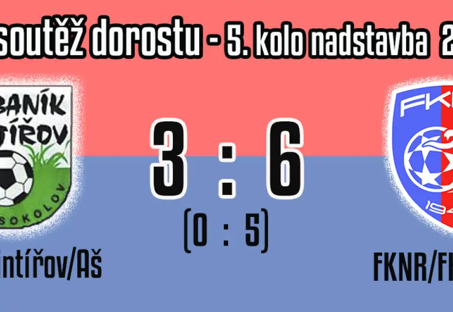 Ve Vintířově byl zápas dvou rozdílných poločasů!