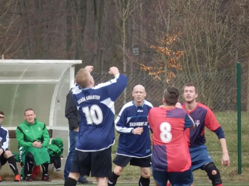 Hned v prvním jarním utkání přišla porážka: FKNR - BANÍK HABARTOV  0 : 1