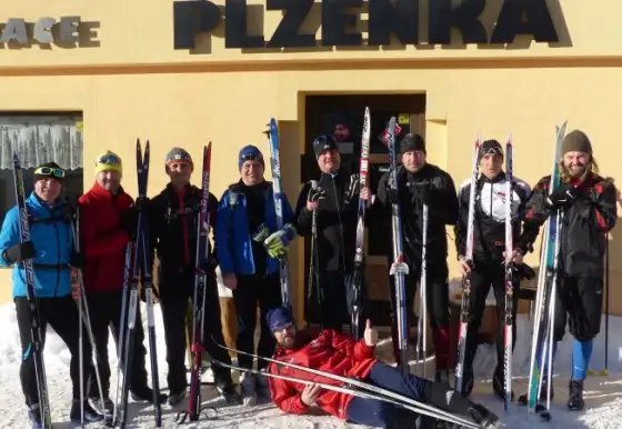 Staří páni na běžkách - Pernink 2017