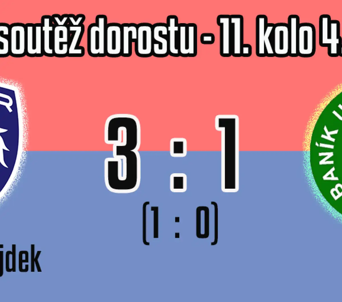 Dorostenci vrátili N. Sedlu podzimní porážku