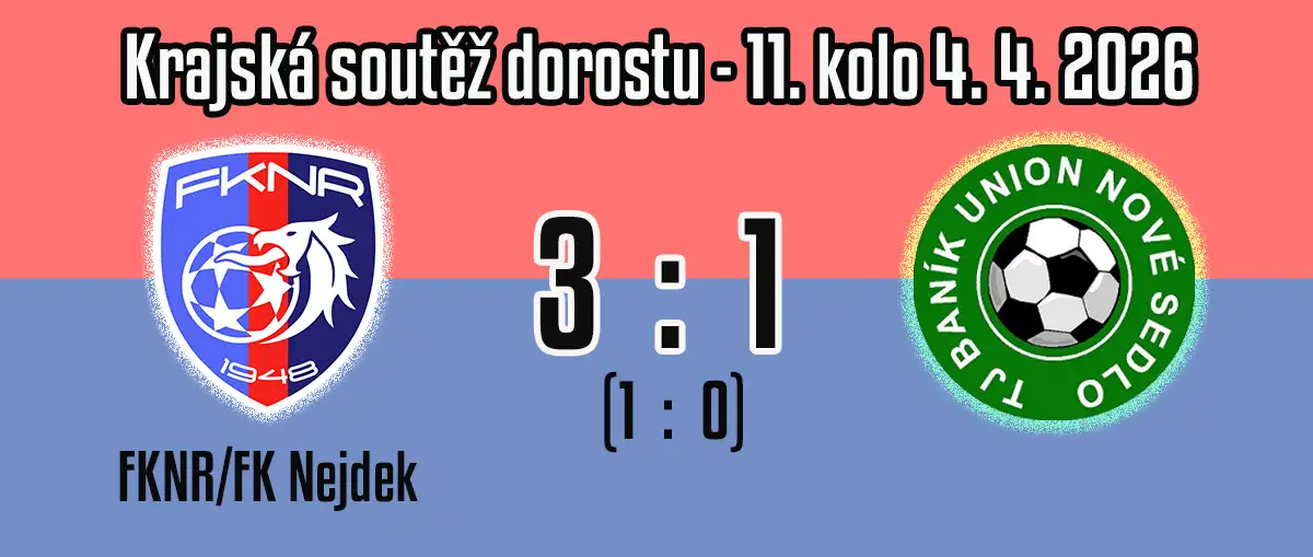 Dorostenci vrátili N. Sedlu podzimní porážku