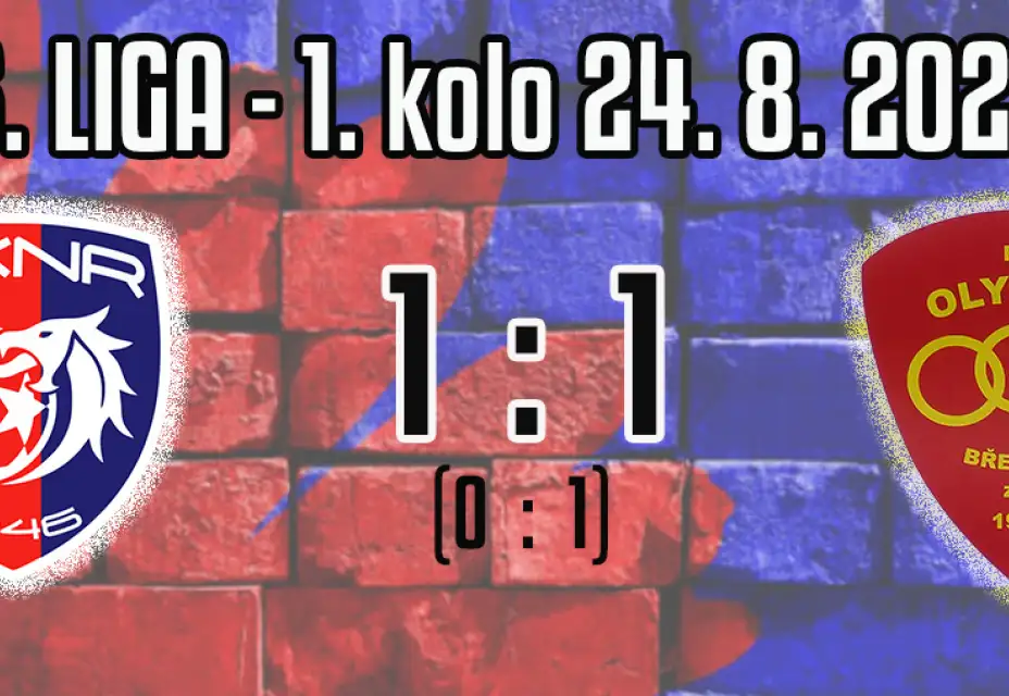 První domácí utkání nám přineslo pouze bod po remíze.