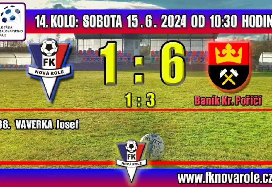 Ani poslední utkání nám nevyšlo a s posíleným Baníkem Kr. Poříčí B jsme hladce prohráli. Je dobře, že už je konec soutěže!!