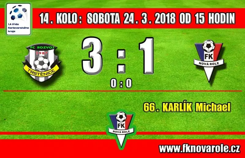 Nepovedený vstup do jarní části soutěže!!