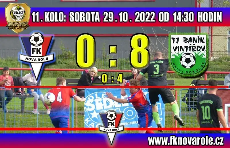 Domácí debakl s Vintířovem - situace začíná být kritická!!