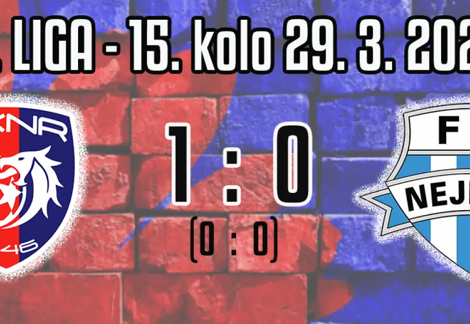 V deby, které rozhodla jedna branka jsme si vytvořili víc brankových příležitostí!