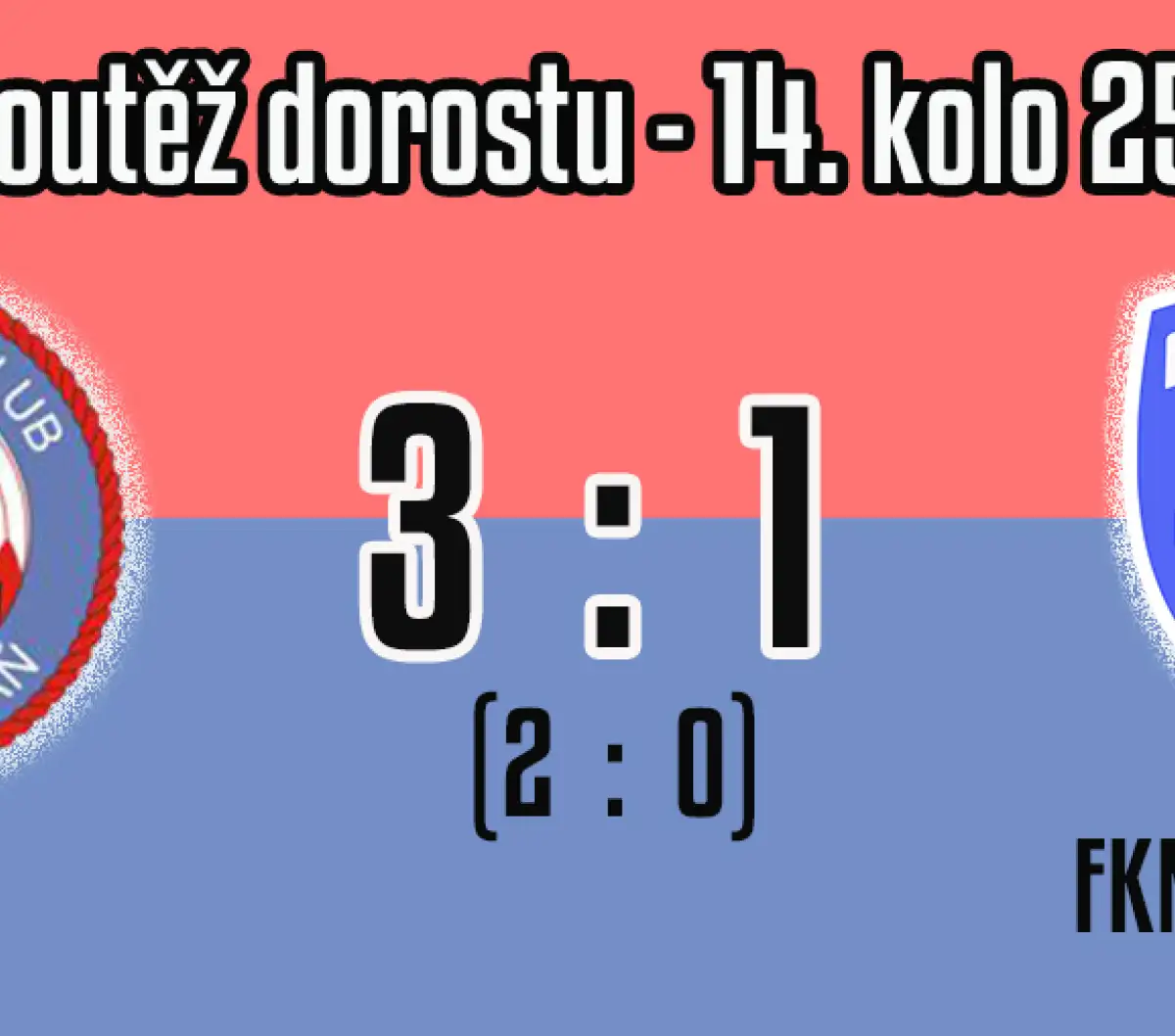 Dorost bohužel nestačil na Kadaň.