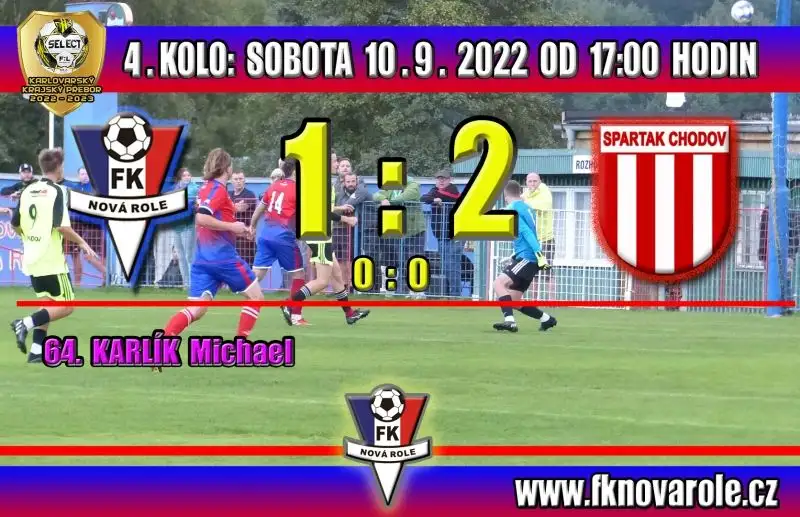 Smolná a nezasloužená porážka v derby s Chodovem