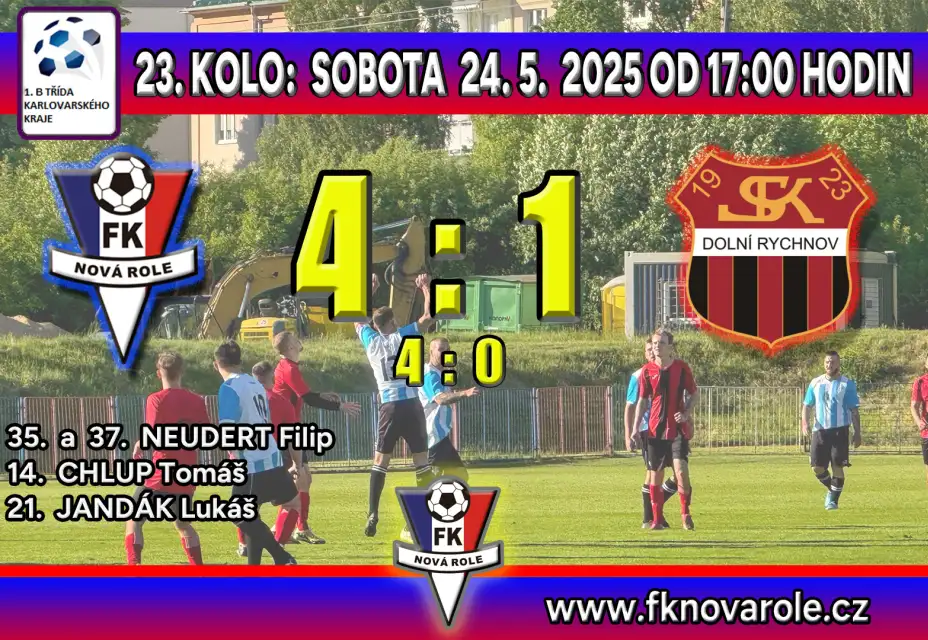 FKNR - SK Dolní Rychnov 4 - 1