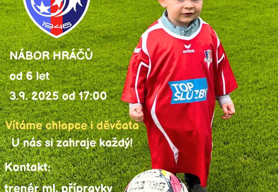 Nábor dětí do mládežnických celků