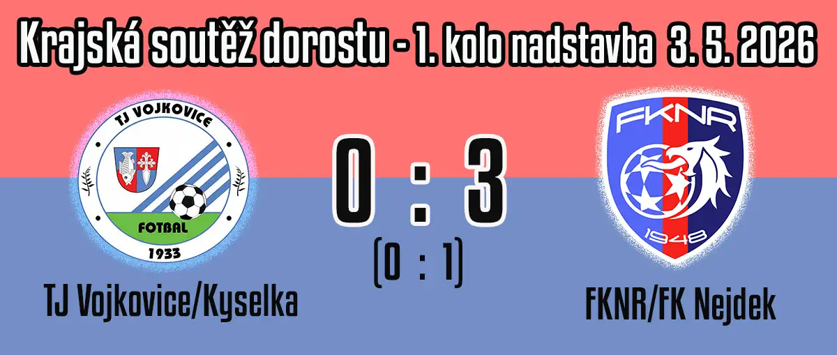Dorost v nadstavbě uspěl ve Vojkovicích.