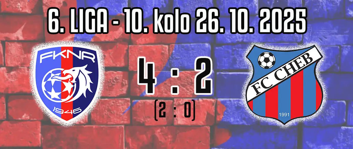 FC Cheb jsme na těžkém terénu porazili zaslouženě!